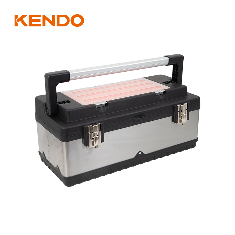 (23-1/5')59cm プラスチック&スチールステンレスツールボックス