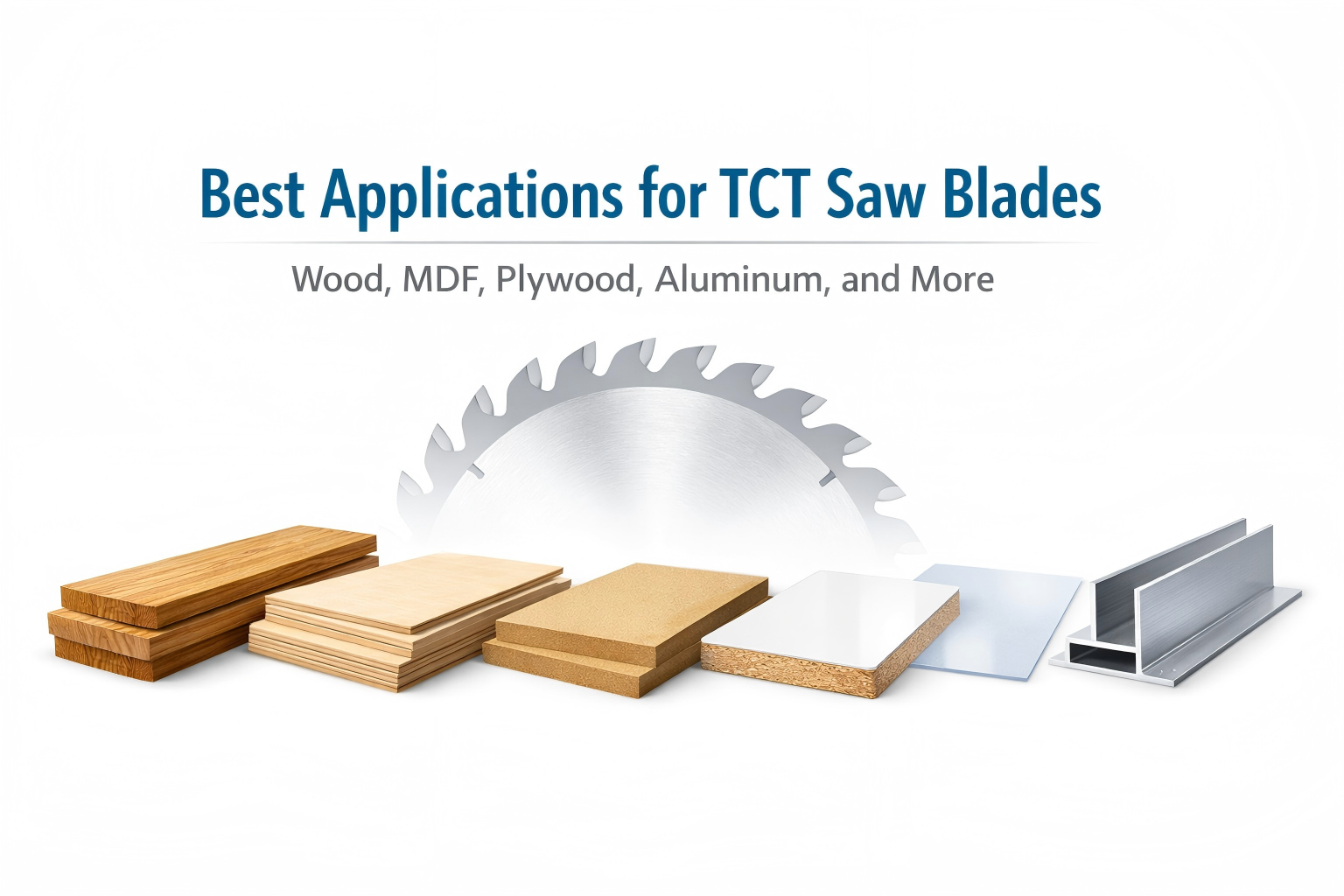 TCT 鋸刃の最適な用途