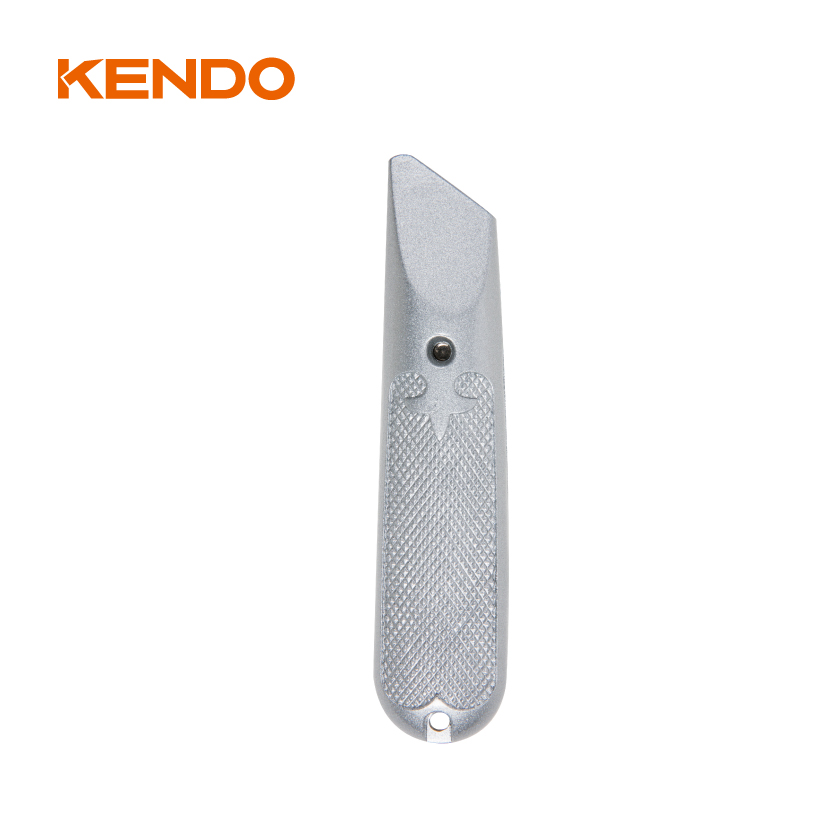 専門の切断のための固定刃が付いている亜鉛合金ボディ堅い造られた安全実用的なナイフ