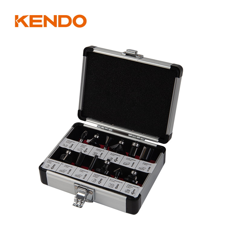 12個混合ルータービットセット