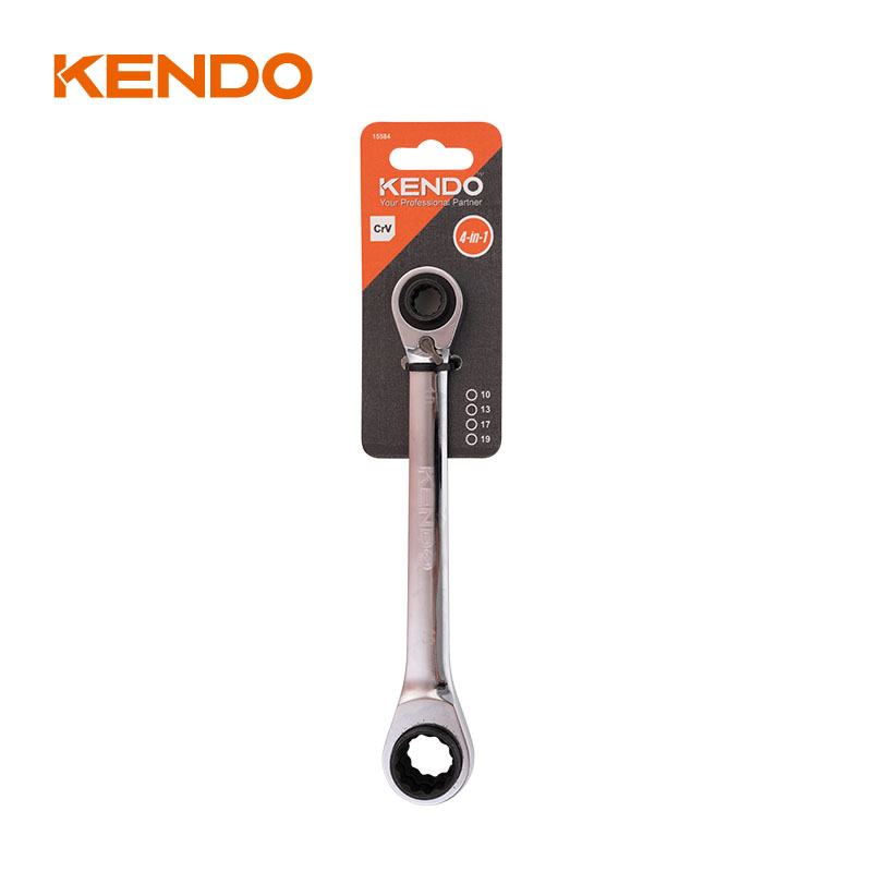 4-in-1ラチェットレンチ