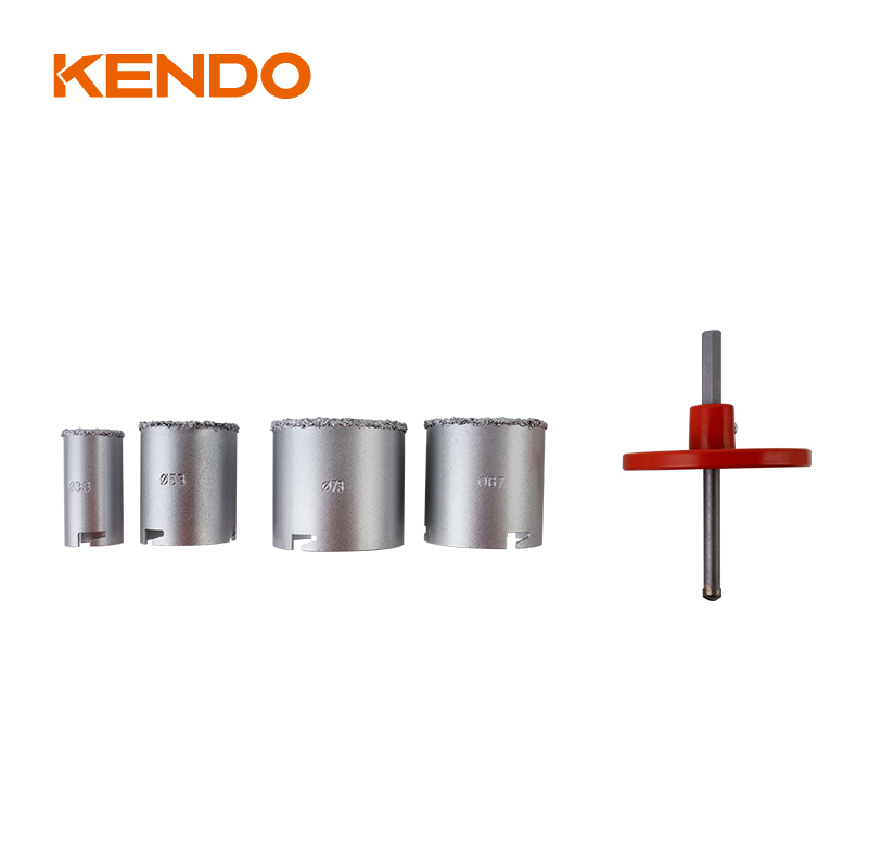 6pc 超硬グリットホールソーセット