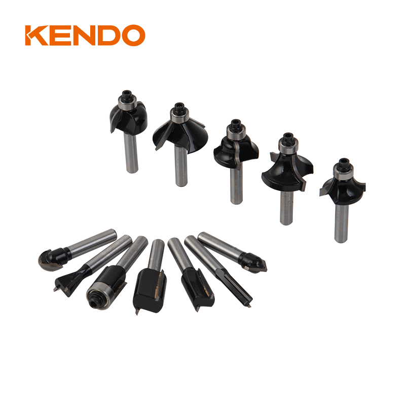 12個混合ルータービットセット