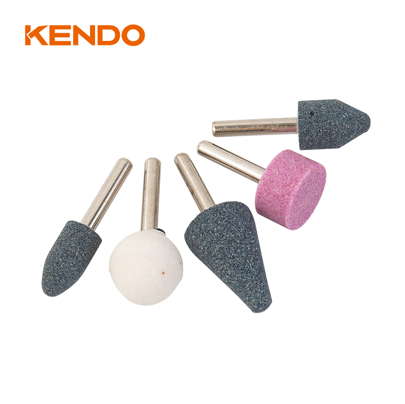 5個の取り付けられた研削ポイントセット