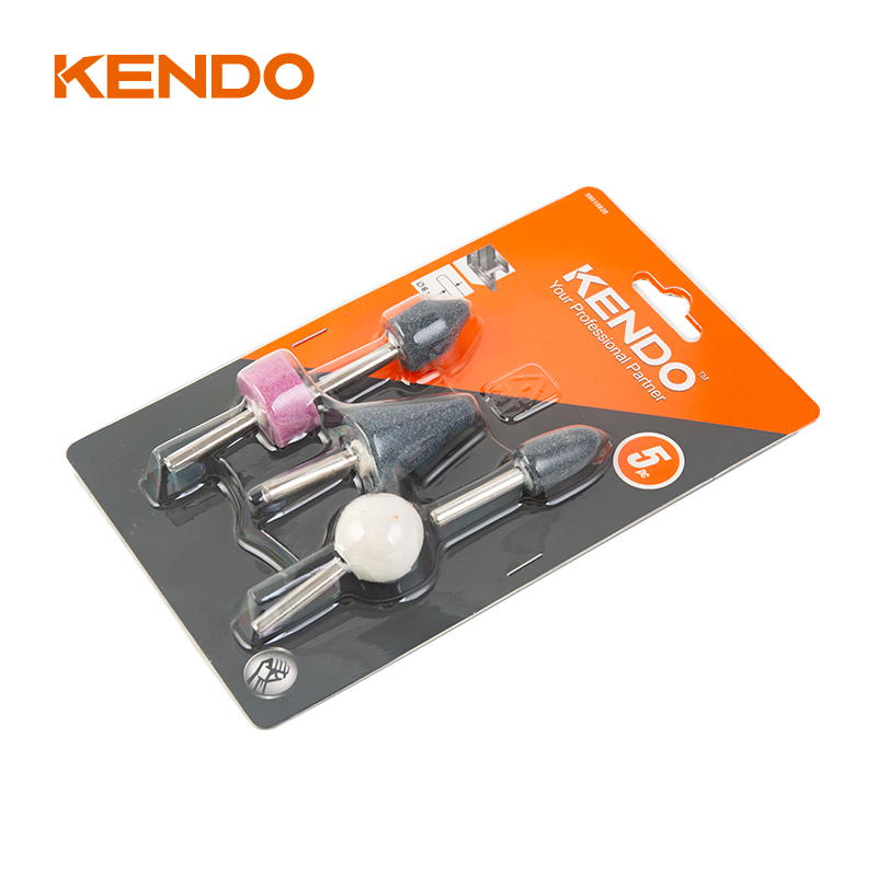 5個の取り付けられた研削ポイントセット