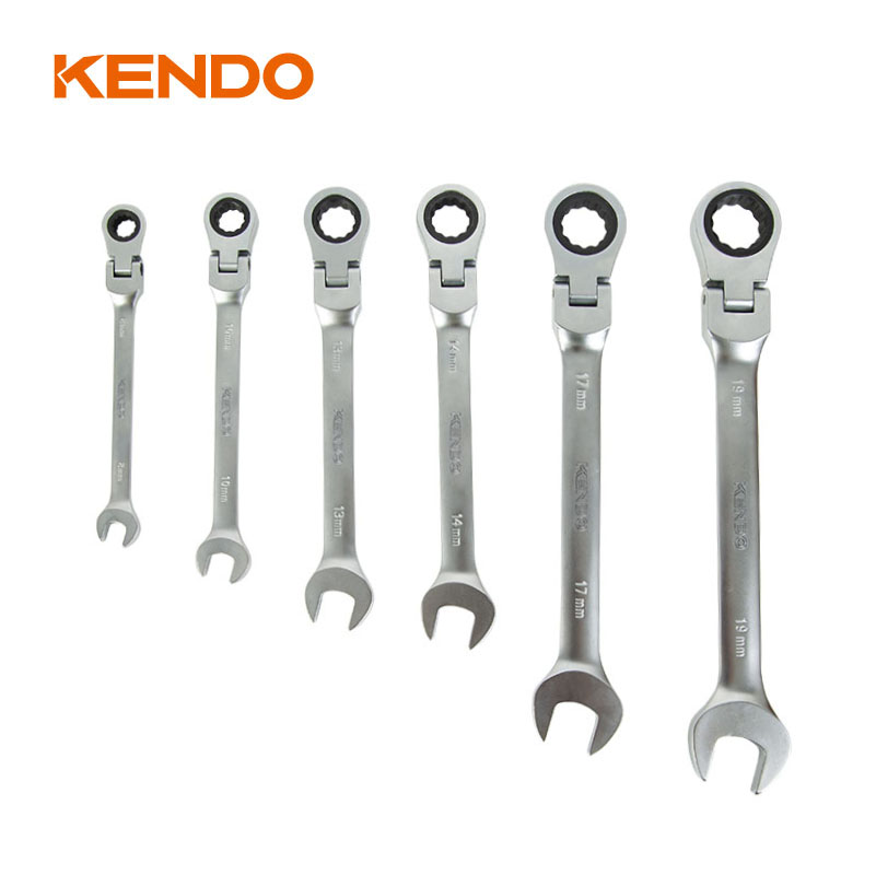 6PCフレックスラチェットの組み合わせスパナセット